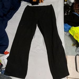 Hanes black sweatpants women's size small